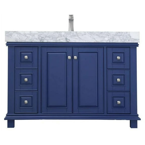 Altair 539048-Ca-Nm Jardin 48" Free Standing Single Basin Vanity Set - Jewelry Blue