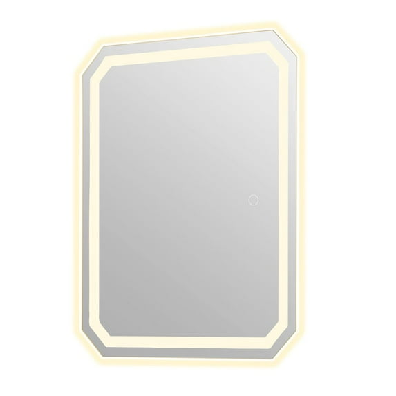 Altair-6 36x30" Octogan Frameless Modern LED Bathroom Vanity Mirror