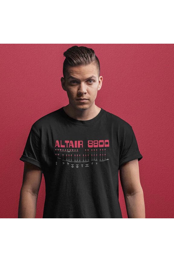 Altair 8800 Computer Unisex Retro T-shirt
