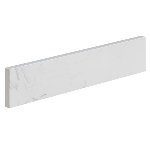 Altair Design 21 in.W Engineered Stone Vanity Sidesplash in Aosta White