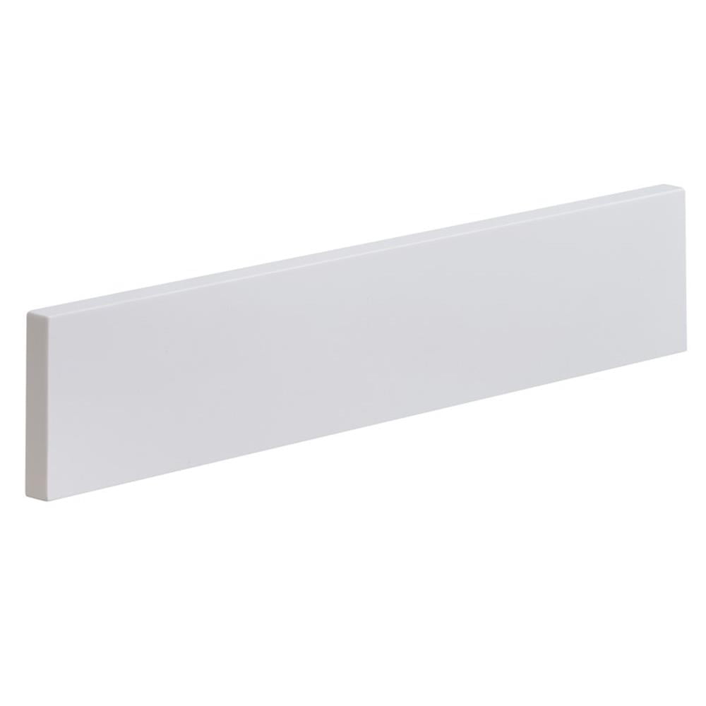 Snow White Engineered Stone Vanity Sidesplash 21.3"