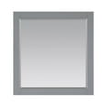 thumbnail image 1 of Altair Design Maribella 34" Rectangular Bathroom Wood Framed Wall Mirror in Gray, 1 of 10