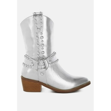 Altair Studded Harness Detail Boots