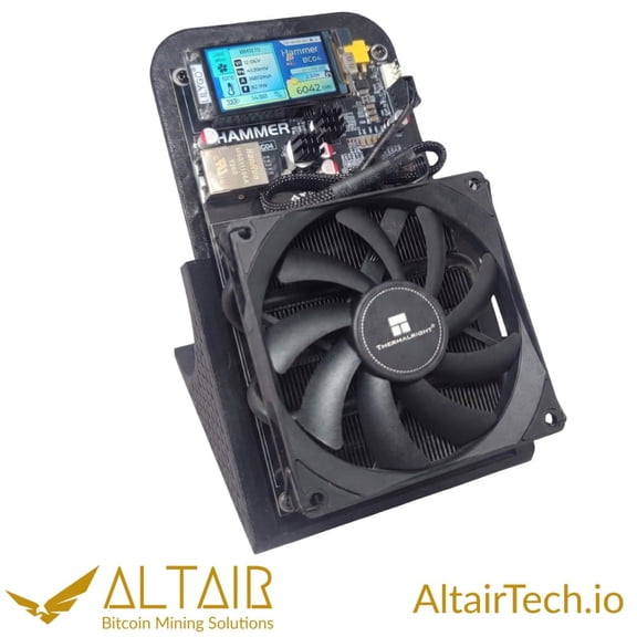 AltairTech.io Hammer BC04 6T | 96W | 16J/T Bitcoin WiFi SHA-256 Solo Lottery Miner