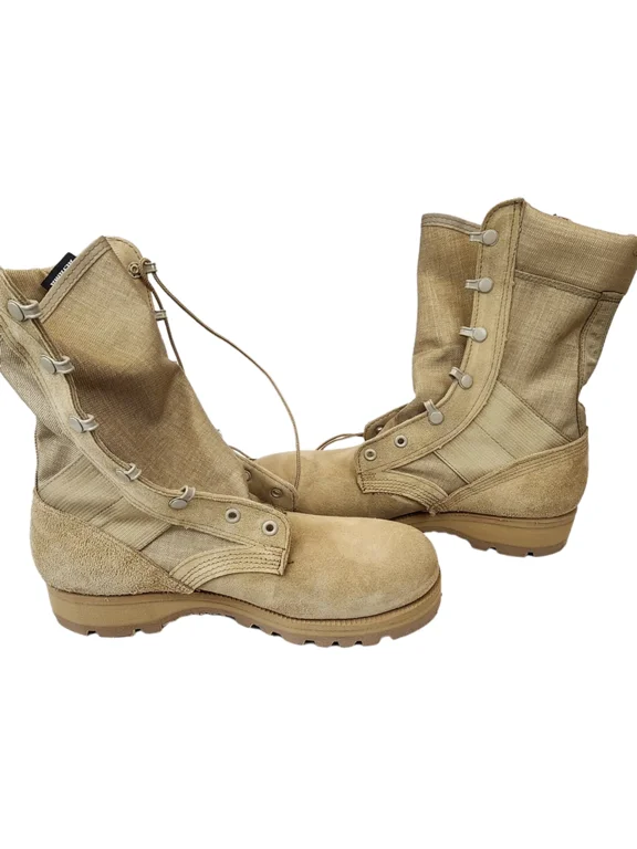 Altama Men's Tan Hot Weather Army Boots, Size 8 R, Desert Boots