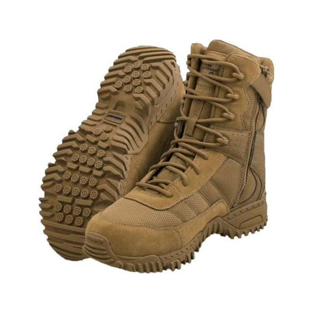 Altama Vengeance 8in Slip Resistant Side-Zip Boot - Mens, W11, Coyote, 305303-11