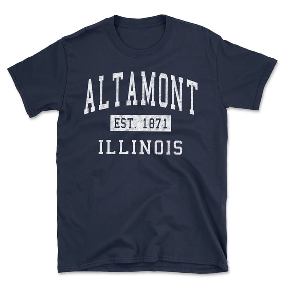 Altamont Illinois Classic Established Men's Cotton T-Shirt