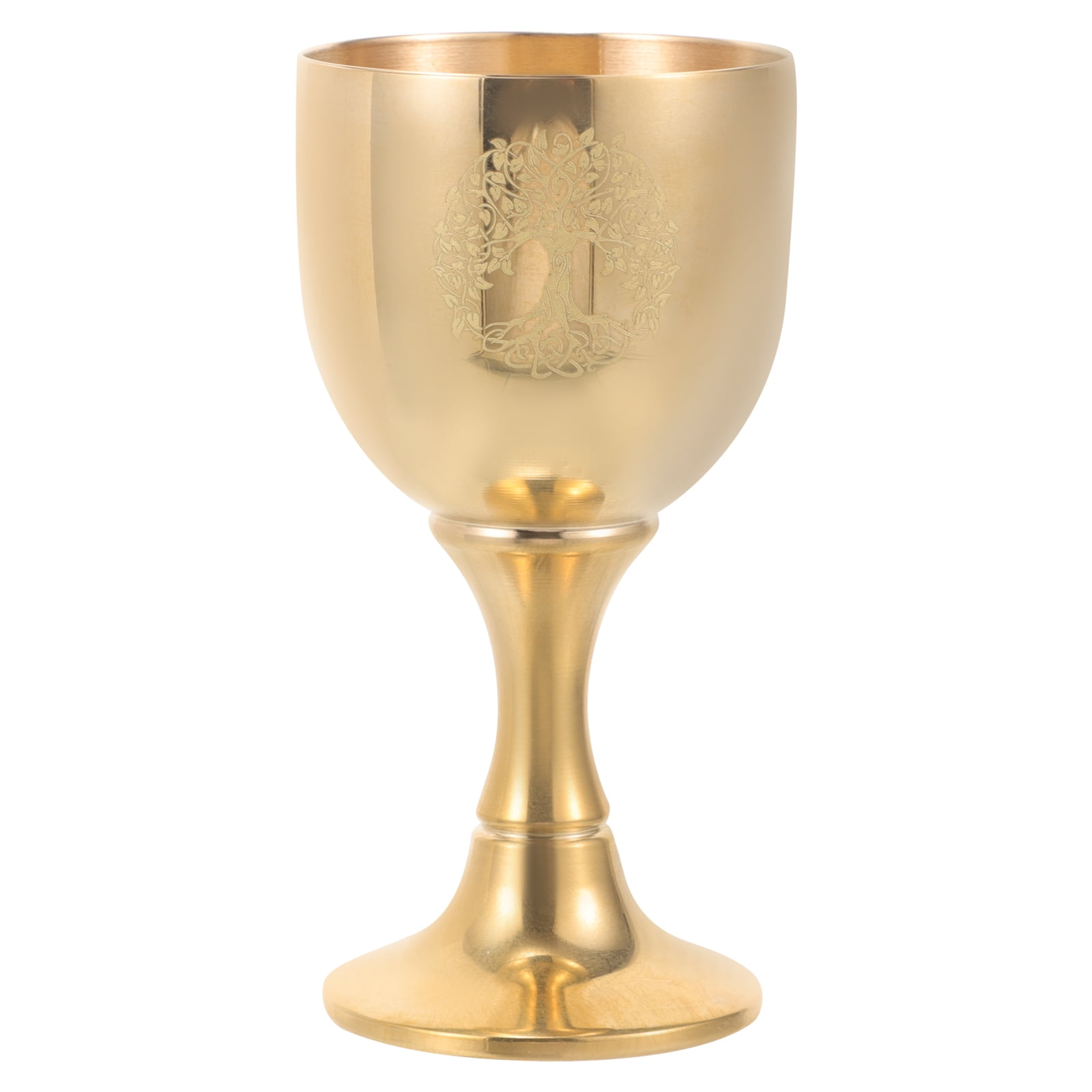REPLICARTZ Gold Brass Chalice Goblet: Altar-Ready