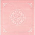 thumbnail image 1 of Altar Cloth Star Fox Celestial Tarot Card Deck Spiritual Tapestry Tablecloth Power Sacred Velvet Cloth Astrology Square Pagan Pink, 1 of 9