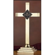 Altar Cross with IHS Emblem