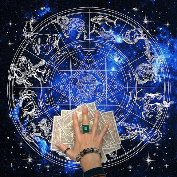 Altar Divination Pendulum Tablecloth Mat Board Game Tarot Cloth Oracles Card Pad