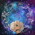 thumbnail image 1 of Altar Divination Pendulum Tablecloth Mat Board Game Tarot Cloth Oracles Card Pad, 1 of 18