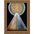 thumbnail image 1 of Altar Painting 24x20 Gold Ornate Wood Framed Canvas Art by Hilma af Klint, 1 of 2