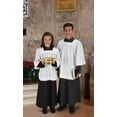 thumbnail image 1 of Altar Server Cassock, Black, Size 20, 1 of 1