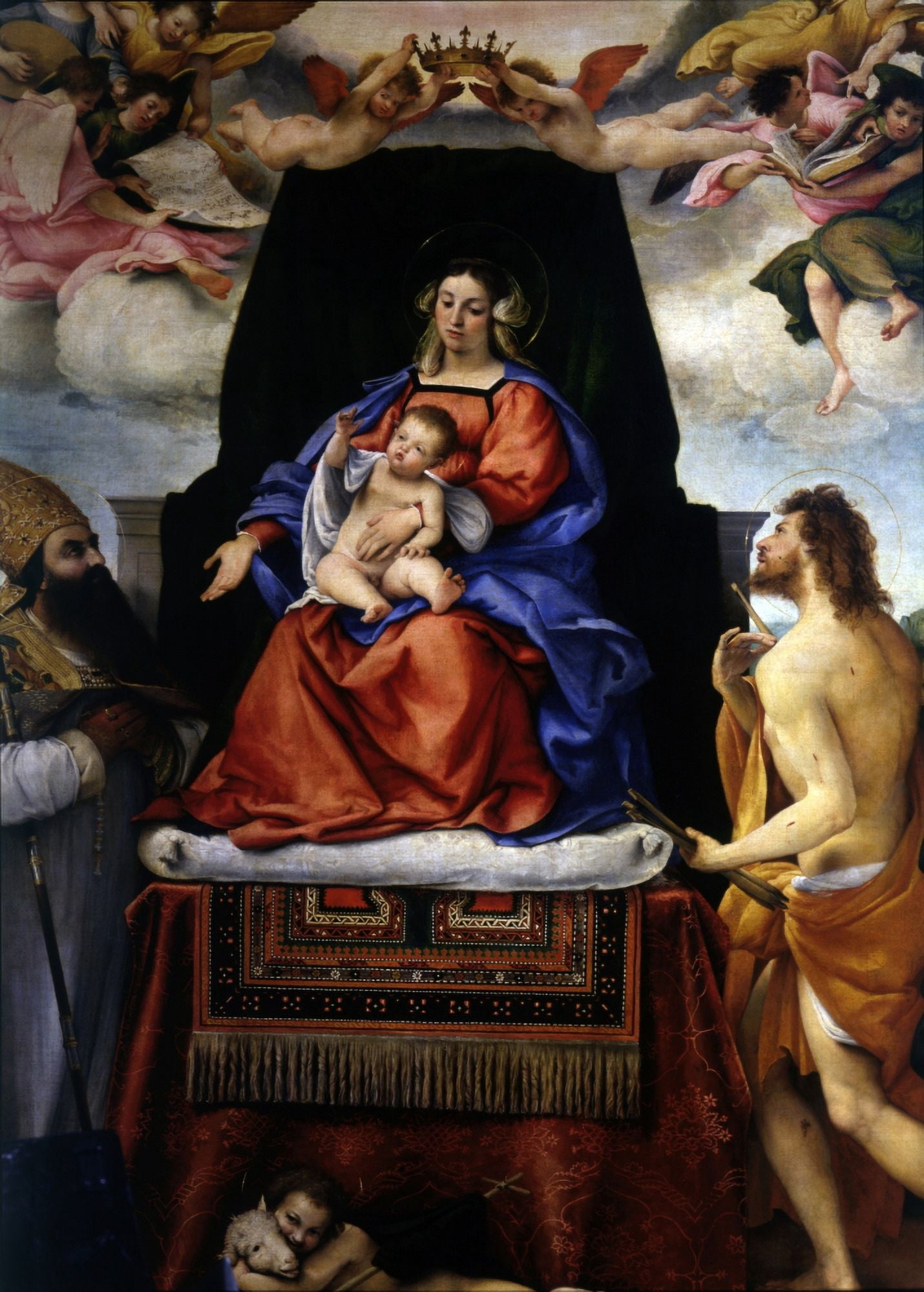 Altarpiece Of The Holy Spirit Canvas Art - (24 x 36)