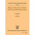 thumbnail image 1 of Altdeutsche Textbibliothek: Kleinere Deutsche Gedichte des XI. und XII. Jahrhunderts (Paperback), 1 of 1