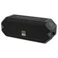 thumbnail image 1 of Altec Lansing ALHYJTBK000R Hydrajolt Everything-proof True Wireless Stereo Bluetooth Rechargeable Portable Speaker With Lights, Microphone, And Carabiner (Black), Factory Recertified, 1 of 4