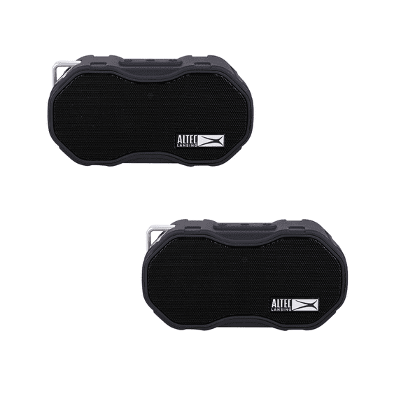 Altec Lansing BabyBoom Portable Bluetooth Speakers , Black, IMW2702PK-BLK