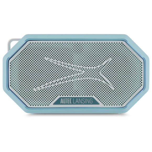 Altec Lansing HydraMini 2.0 EverythingProof Magnetic Wireless Portable Bluetooth Speaker, Aqua White, IMW1002-AQWT