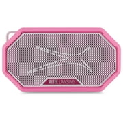 Altec Lansing HydraMini 2.0 EverythingProof Bluetooth Speaker, Waterproof IP67, Floats, 12-Hour Playtime, Built-In Magnet, Carabiner & Mount, Baby-Pink