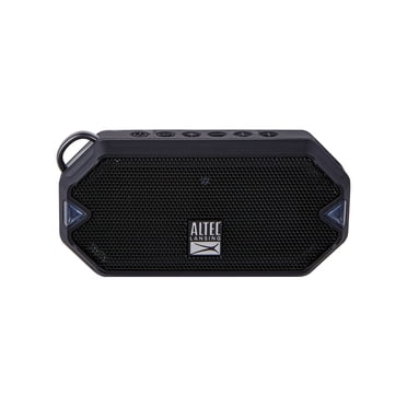Altec Lansing HydraMini Everythingproof Wireless Portable Bluetooth Speaker, Black, IMW1000-BLK
