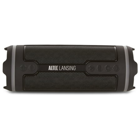 Altec Lansing HydraMOTION 2.0 Wireless Bluetooth Speaker, 16H Battery, RGB Lights, USB-C Quick Charge, IP67 Rated Waterproof Bluetooth Speaker, Mountable, Voice Assistant