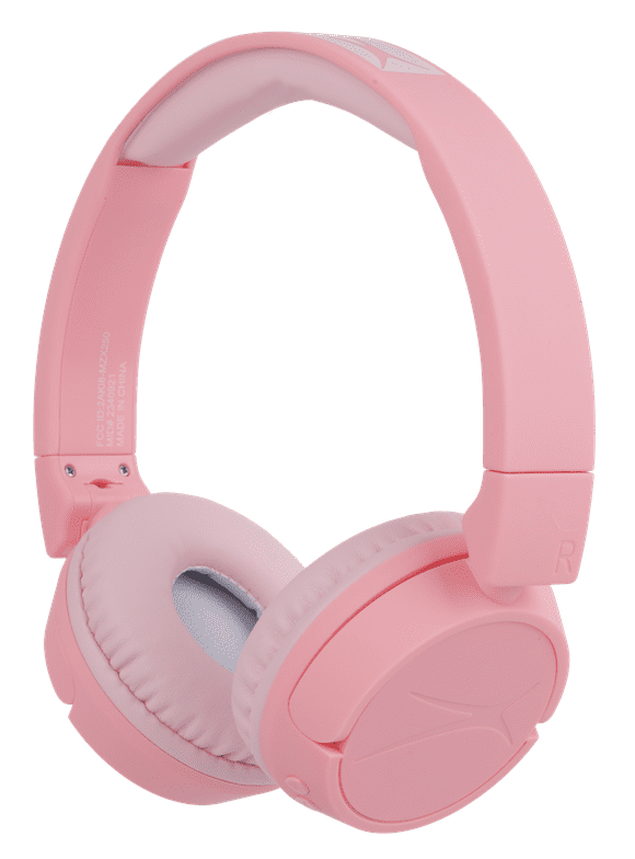 Altec Lansing KID SAFE 2-IN-1 MZX250 - Headphones - On-Ear - Bluetooth - Wireless, Wired - Pink