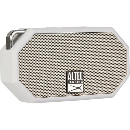 Pre-Owned Altec Lansing Mini H20 3 Waterproof/Floatable Bluetooth Speaker, IP67, IMW258-CG, Cool Gray