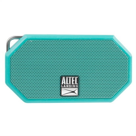 Pre-Owned Altec Lansing Mini H20 3 Waterproof/Floatable Bluetooth Speaker, Portable, IP67, IMW258-MT, Mint
