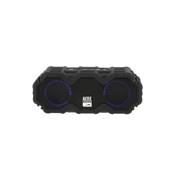 Altec Lansing Mini LifeJacket Jolt Portable Bluetooth Speaker with LED Lighting, Black, IMW479L-BLKC