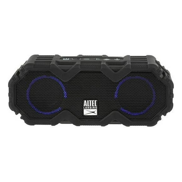 Altec Lansing Mini LifeJacket Jolt Portable Bluetooth Speaker with LED Lighting, Black, IMW479L-BLKC