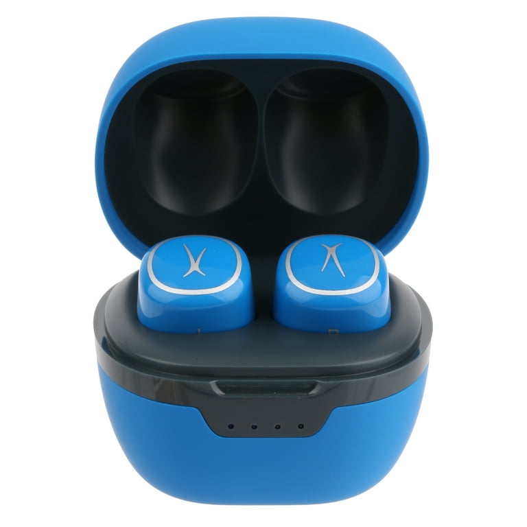 Altec Lansing Nanopods Bluetooth True Wireless In Ear Earbuds with Charging Case 12 Hours Total Listening Time Royal Blue Walmart
