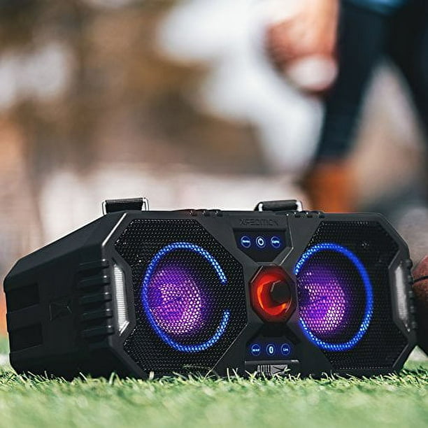 Altec Lansing Portable Bluetooth Speaker with Waterproof, Black