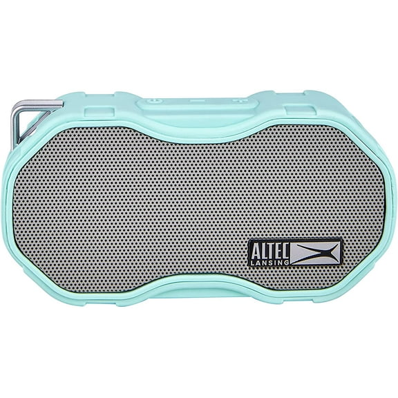 Altec Lansing Portable Bluetooth Speaker with Waterproof, Gray, IMW2702PK-MTG