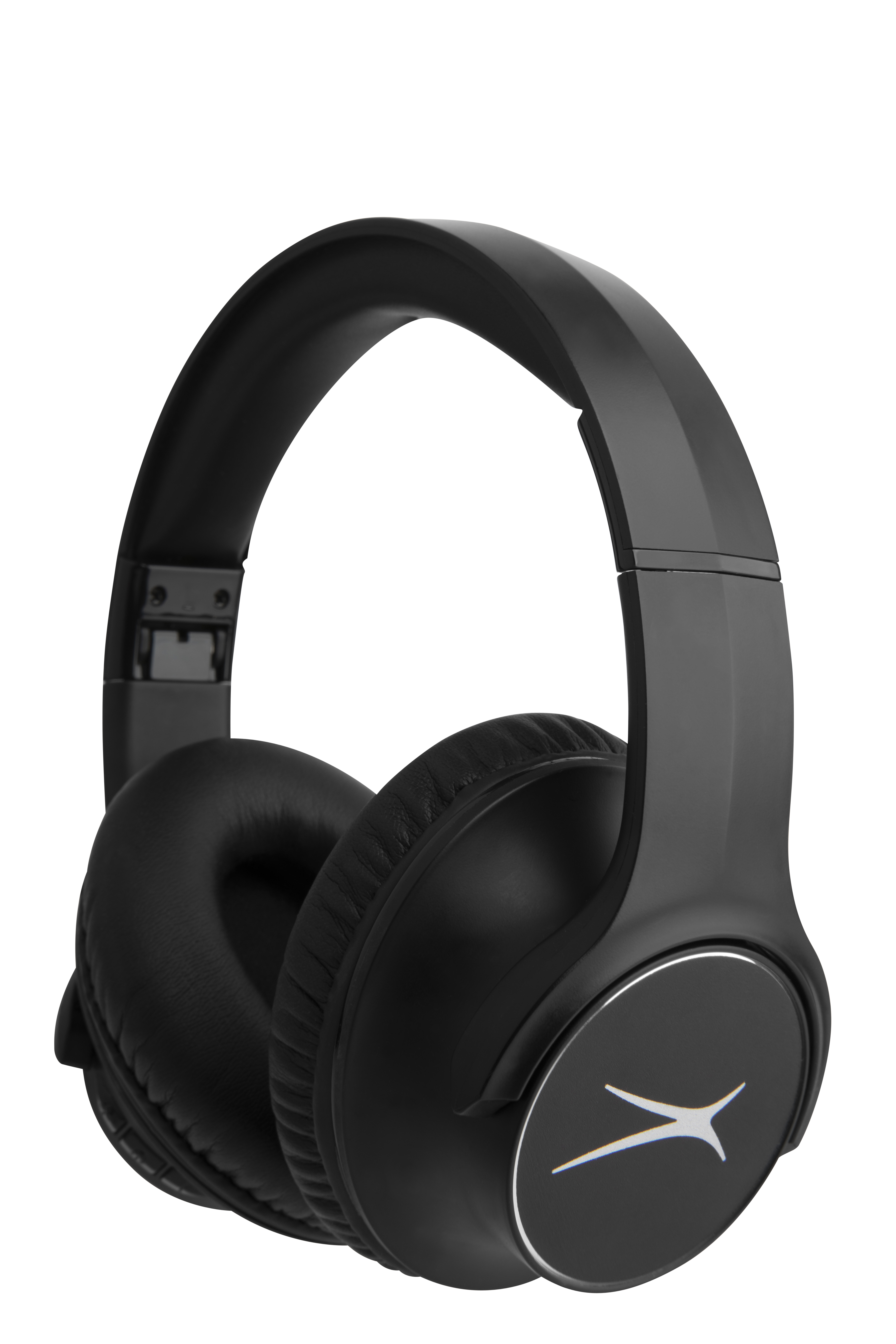Altec Lansing R3volution X Bluetooth On-Ear Headphones, Noise-Canceling, Black, MZX009-BLK - image 1 of 5