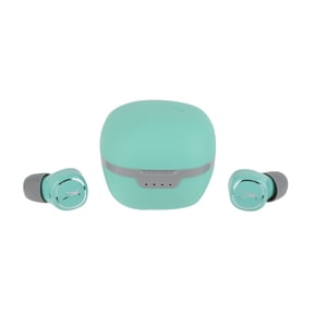 Altec Lansing True Wireless Headphones with Charging Case, Green, MZX5000-MT