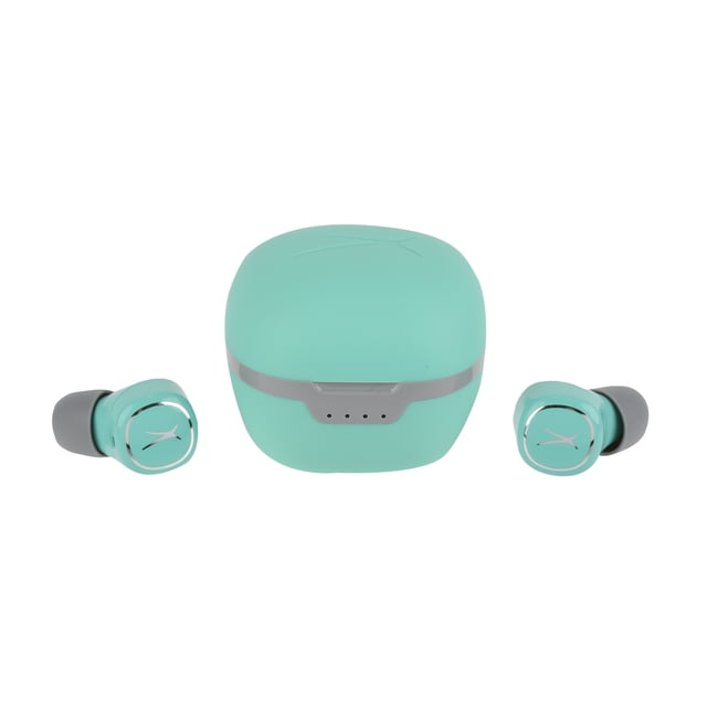 Altec Lansing True Wireless Headphones with Charging Case, Green, MZX5000-MT