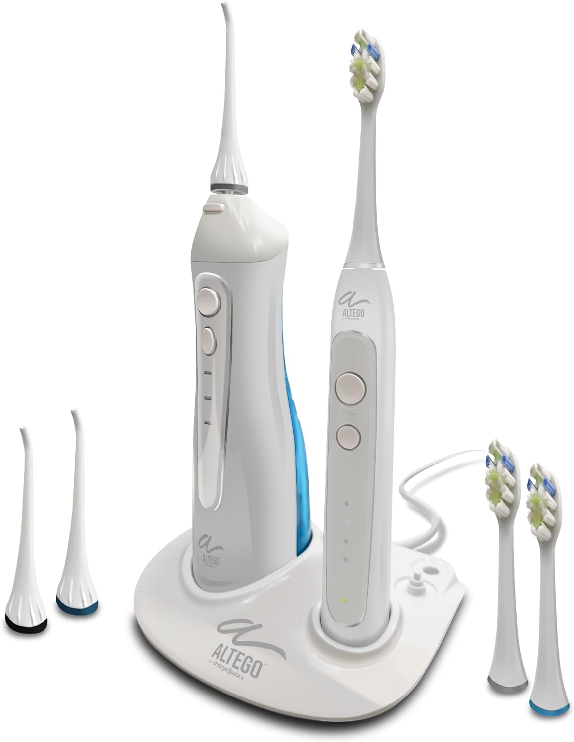 Altego By Sonic Electric Toothbrush And Water Flosser Combo Set With