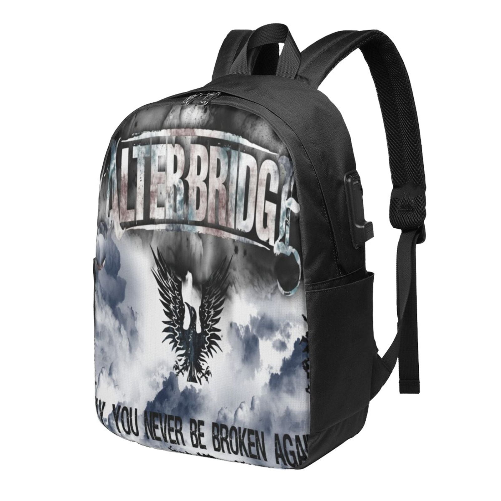 Alter Bridge-Lyric And Guitar Chord Backpack Fashion Travel Backpack ...