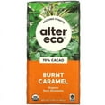 thumbnail image 1 of Alter Eco Organic Dark Chocolate Bar Burnt Caramel 70% Cacao 2.82 oz Pack of 2, 1 of 1