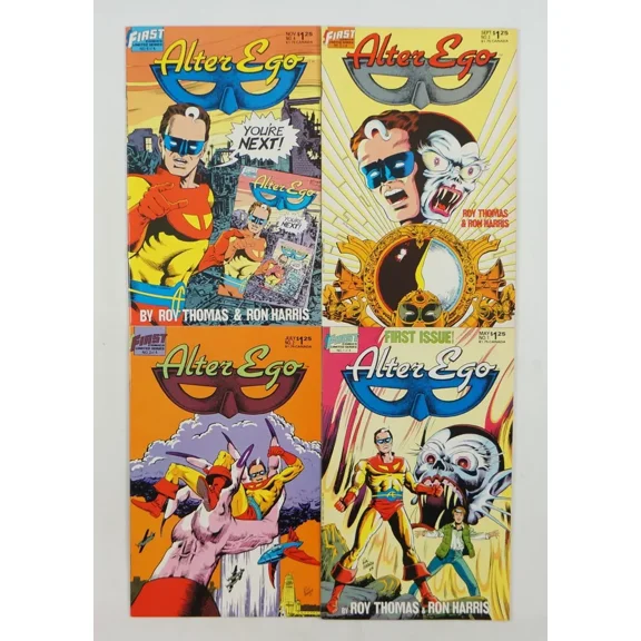 Alter Ego #1-4 VF/NM complete series ; First