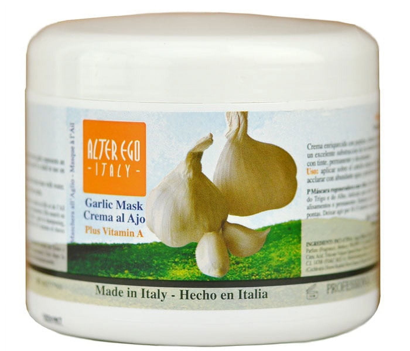 Alter Ego Garlic Mask Hot Oil Treatment With Garlic Size 33 8 Oz Liter