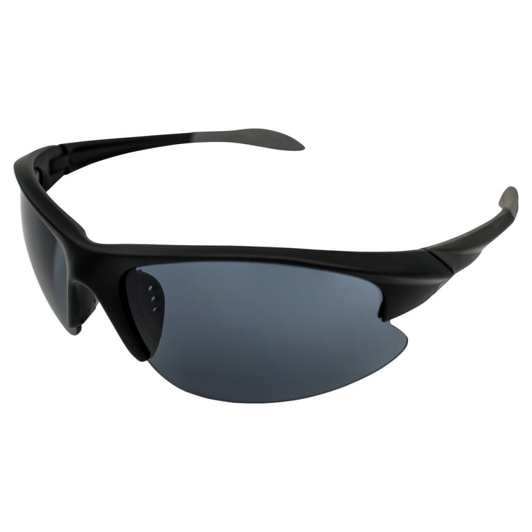 Black Retro Visions Sport Sunglasses