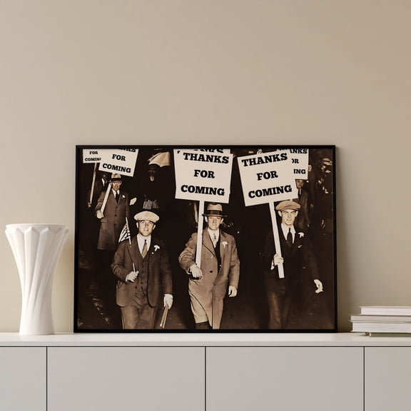 Altered Prohibition Wall Art Thanks For Coming Welcome Wall Decor Apartment Decor Aesthetic