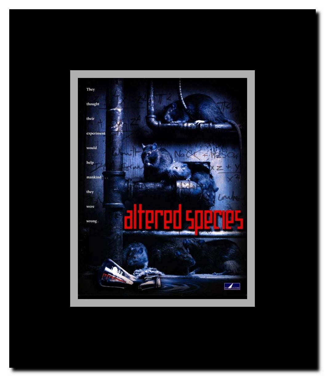 Altered Species Framed Movie Poster