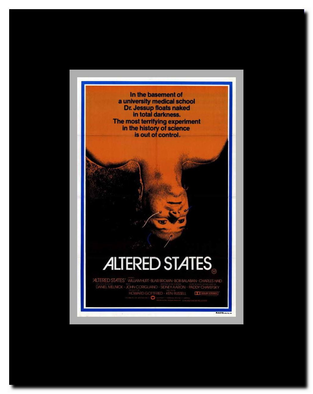 Altered States Framed Movie Poster