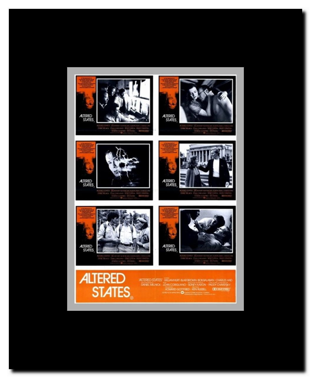 Altered States Framed Movie Poster