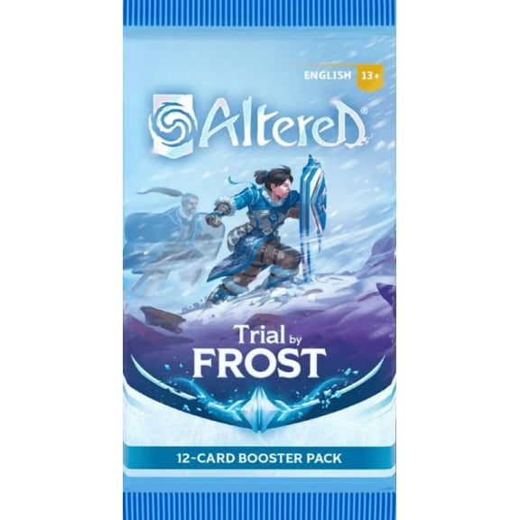 Altered Trading Card Game Trial By Frost Booster Pack (12 Cards)
