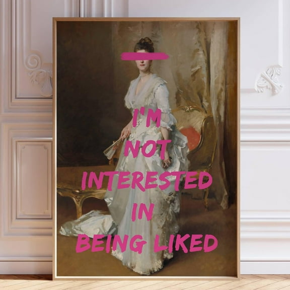 Altered Vintage Portrait Art Print, Feminist Wall Art, Eclectic Home Decor, Girly Wall Art, Maximalist Decor, Quirky Wall Art, Art Wall Art, Modern Wall Decor, 8x12 UNFRAMED