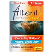 Alteril All Natural Fast Acting Liquid Sleep Aid Softgels - 30 Ea